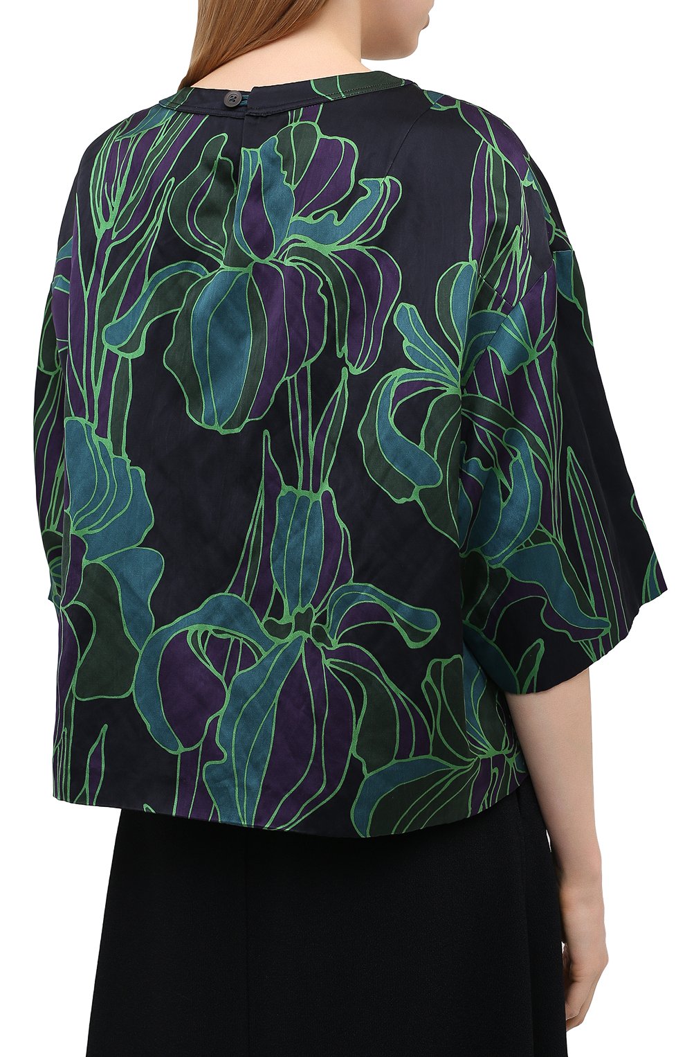 Топ из вискозы и хлопка DRIES VAN NOTEN, арт. 202-30732-1353, фото 4