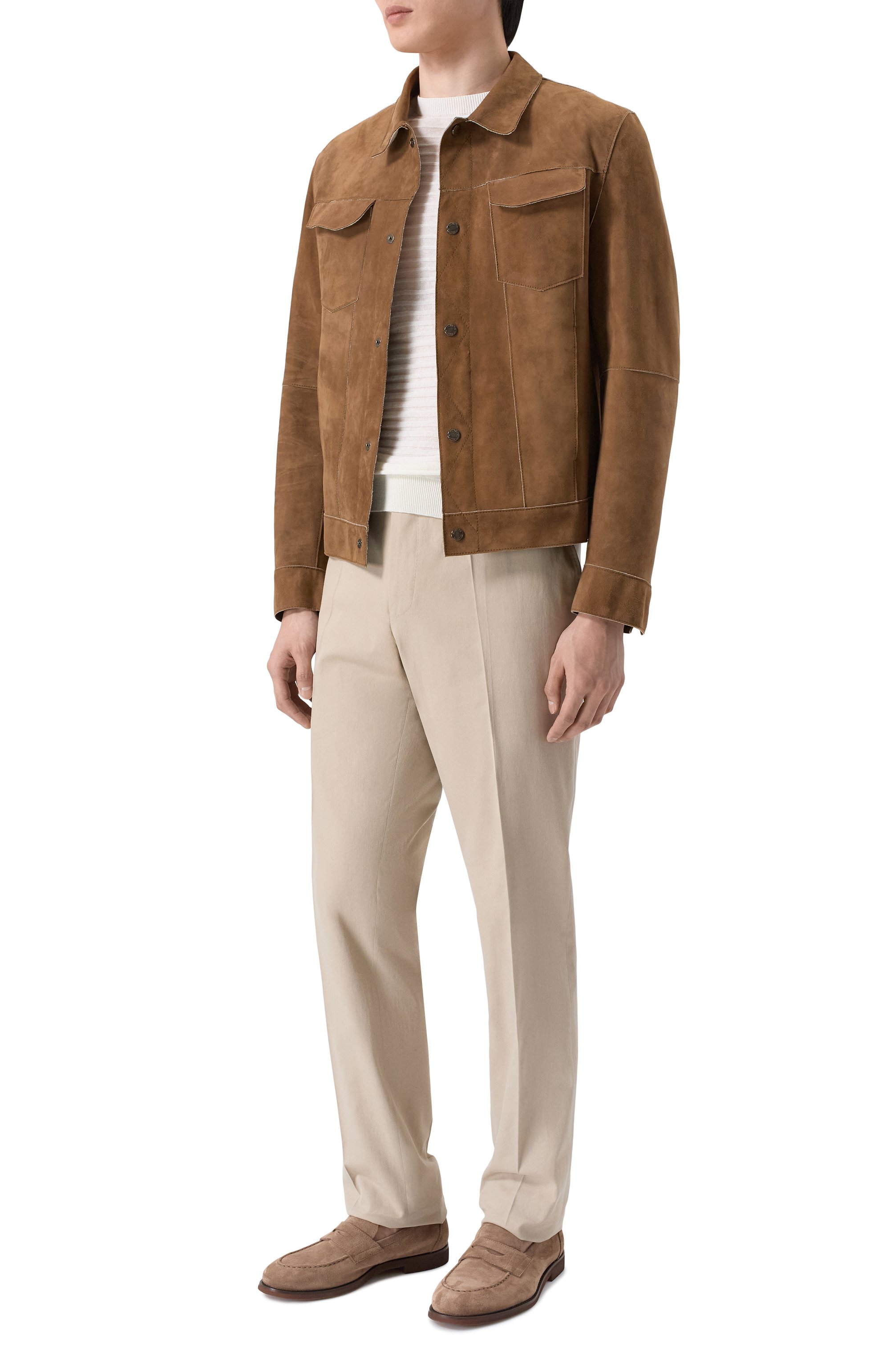 Замшевые пенни-лоферы H`D`S`N BARACCO, арт. 76402.K.2*/VIT. R0VESCIAT0, фото 2