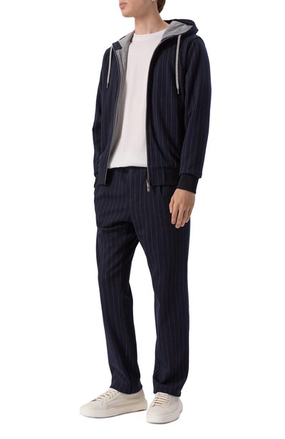 Толстовка из шерсти и хлопка CAPOBIANCO, арт. 19M402.IB00./56, фото 2