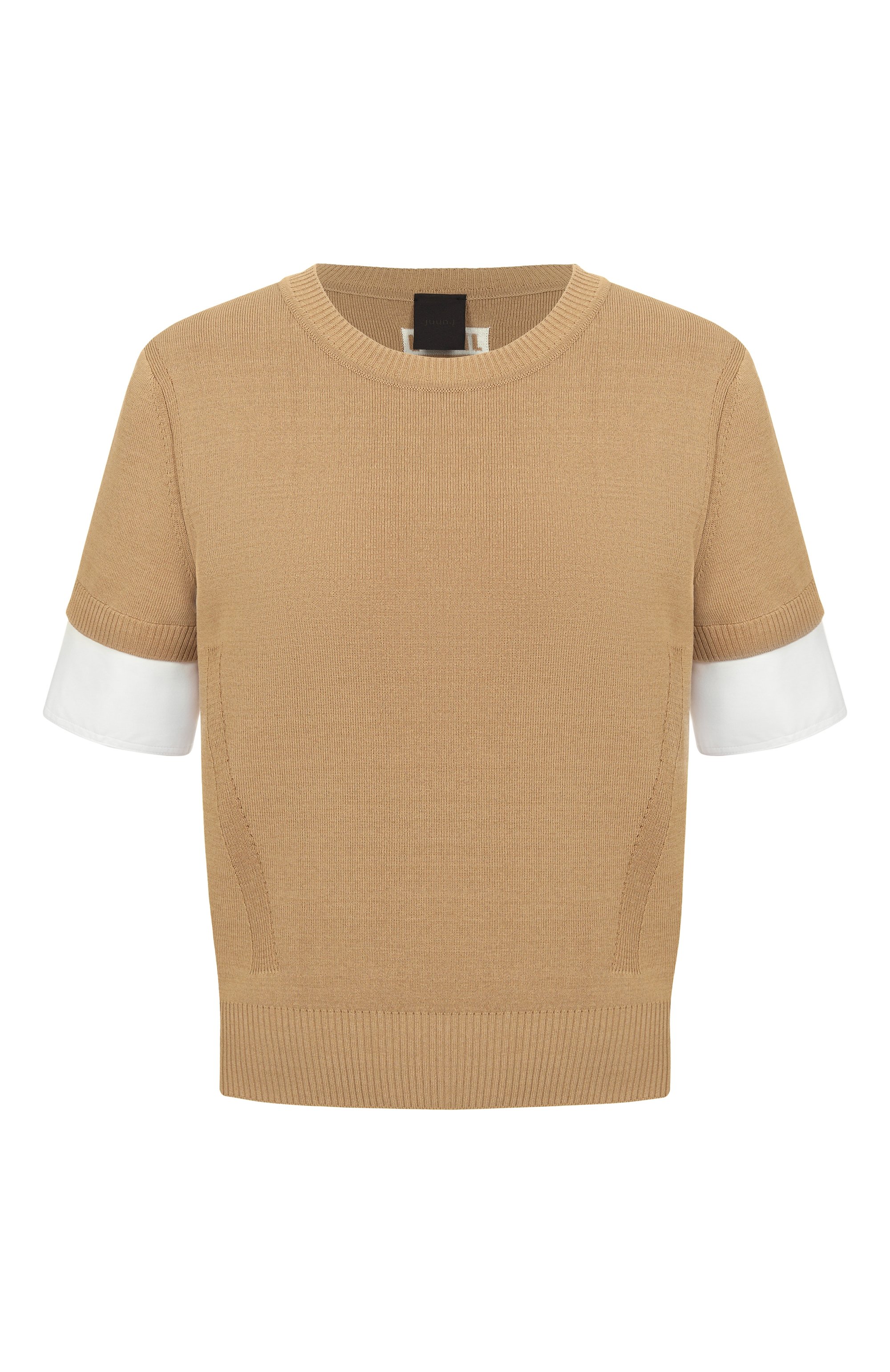 Пуловер JUUN.J бежевого цвета по цене 49950 руб., арт. JW5451W01/A, фото 1 Пуловер JUUN.J, арт. JW5451W01/A, фото 1