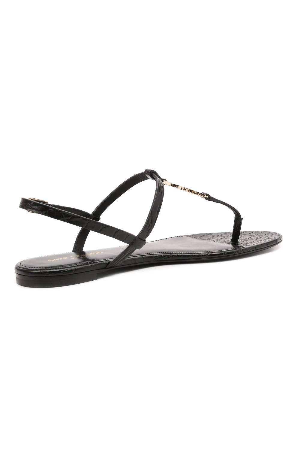 Кожаные сандалии cassandra SAINT LAURENT, арт. 659817/2ZEJJ, фото 4