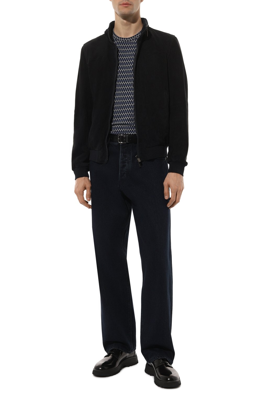 Футболка из вискозы GIORGIO ARMANI, арт. GM000242/TE11403, фото 2