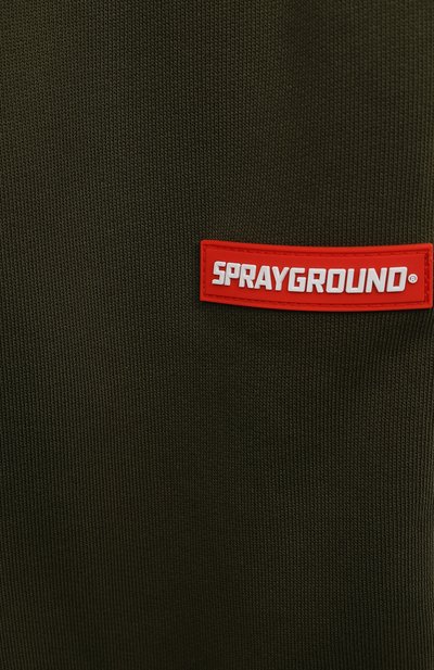 Хлопковые брюки SPRAYGROUND, арт. SPY1187GRN, фото 3