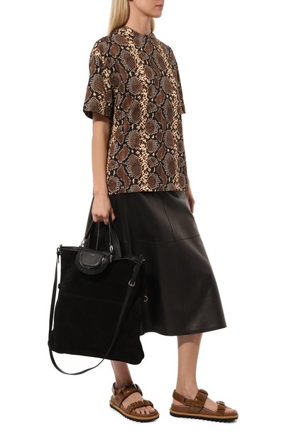 Кожаная юбка GIULIA GURMAN, арт. GK40SY, фото 2