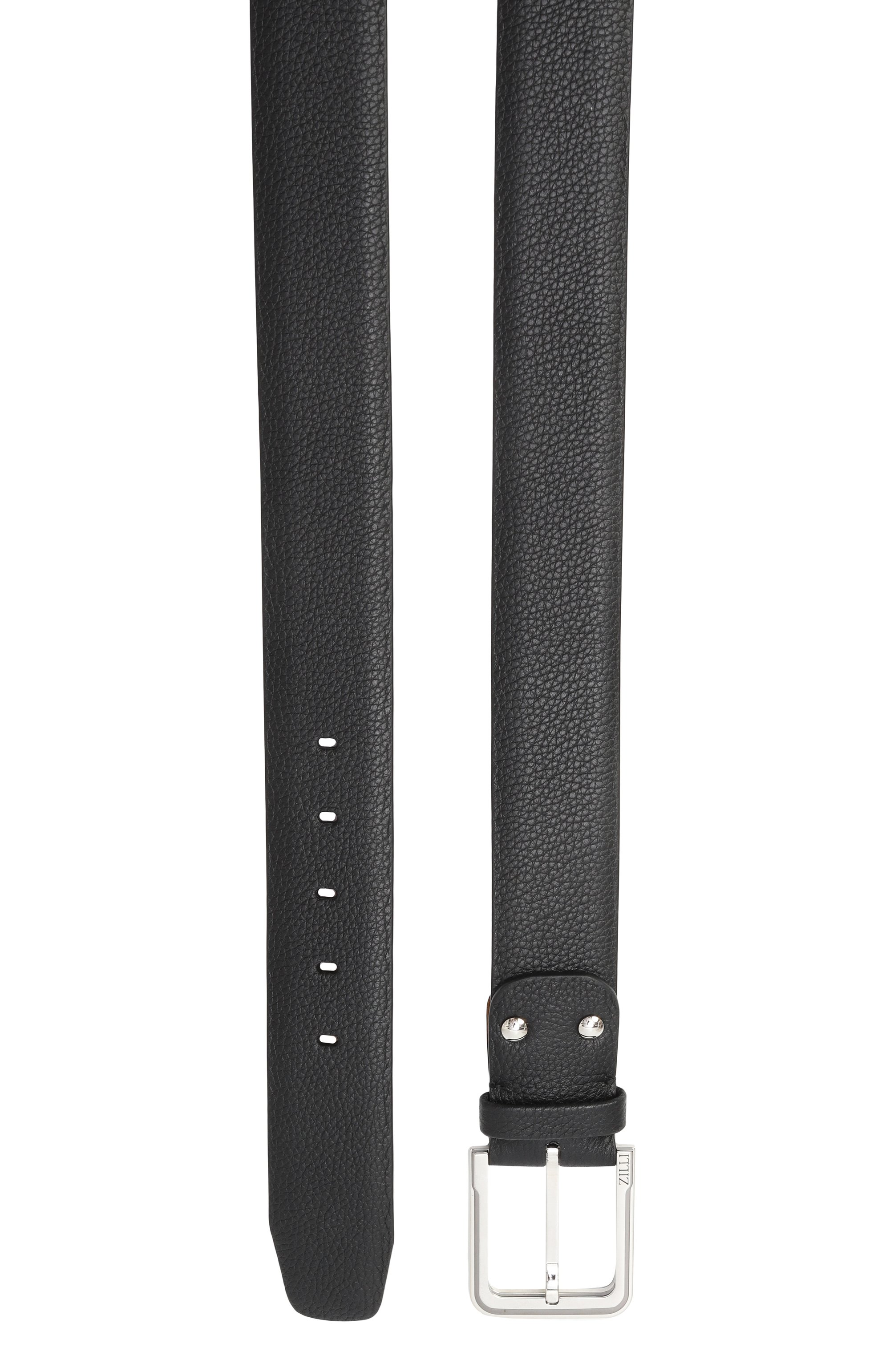 Кожаный ремень ZILLI, арт. B12040M1990VPALRU, фото 3