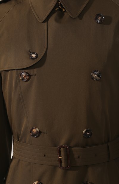 Хлопковый тренч BURBERRY, арт. 4073480, фото 5