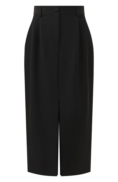 Женская юбка из шерсти и шелка DOLCE & GABBANA, арт. F4CZ8T/FU21E