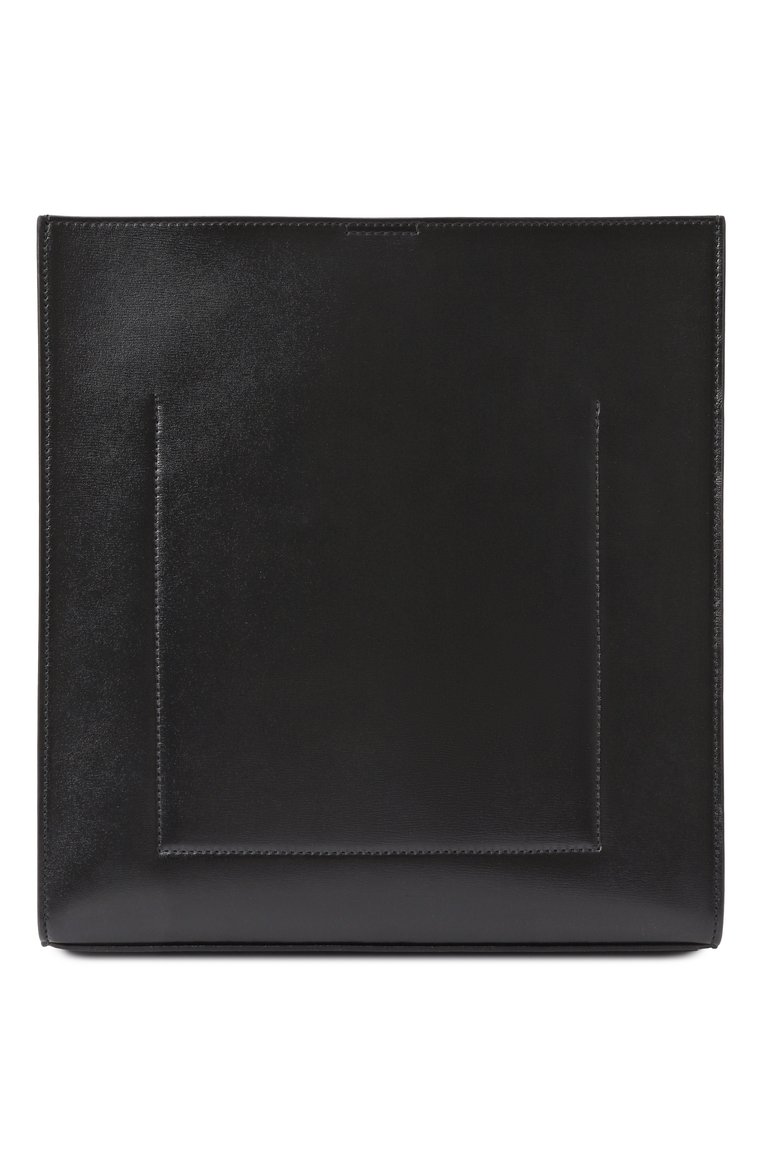 Женская сумка tangle medium JIL SANDER черного цвета, арт. J07WG0023/P4841 | Фото 6 (Размер: medium; Материал: Натуральная кожа; Сумки-технические: Сумки через плечо; Автоматизация состава: Проставлено; Автоматизация ТО: Проставлено)