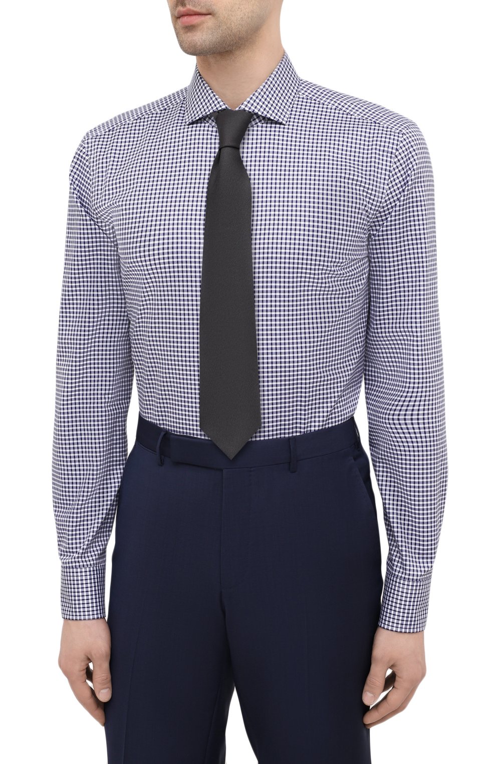 Хлопковая сорочка BOSS, арт. 50450932, фото 4