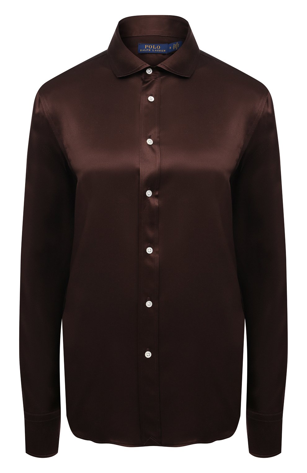 Атласная рубашка POLO RALPH LAUREN, арт. 211798122, фото 1