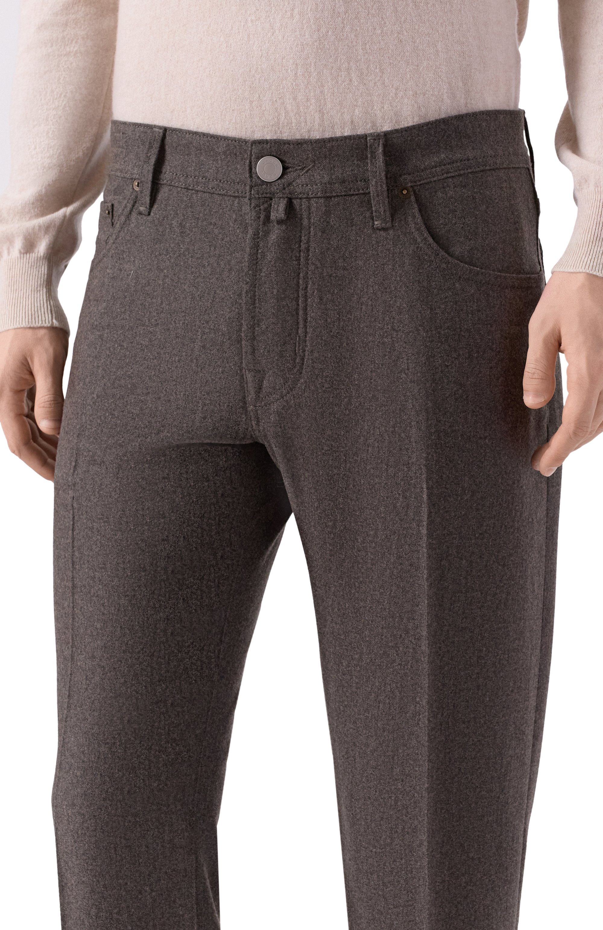 Шерстяные брюки JACOB COHEN, арт. 25I P/JUM_QW005 001 S3679 RW, фото 5