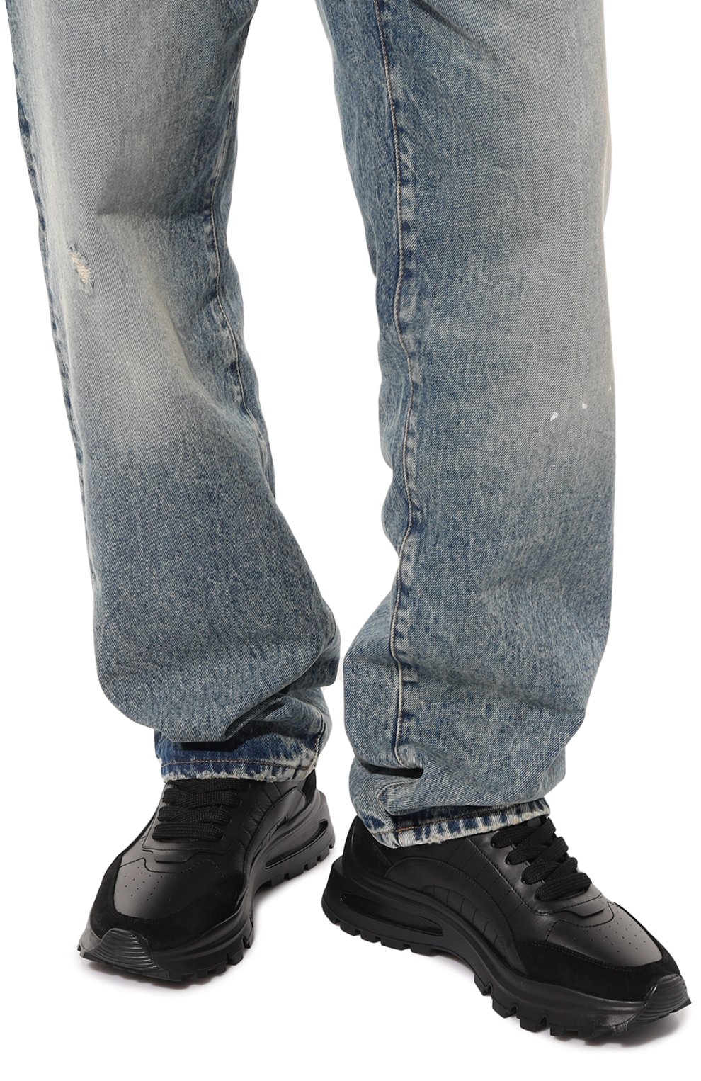 Кожаные кроссовки DSQUARED2, арт. SNM0305/13220001, фото 3