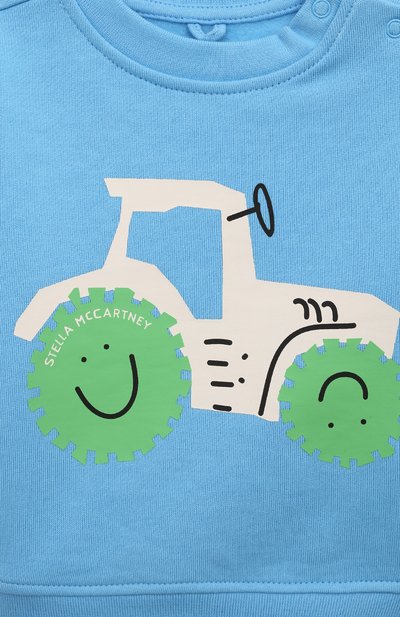 Хлопковый свитшот STELLA MCCARTNEY, арт. TV4600., фото 3