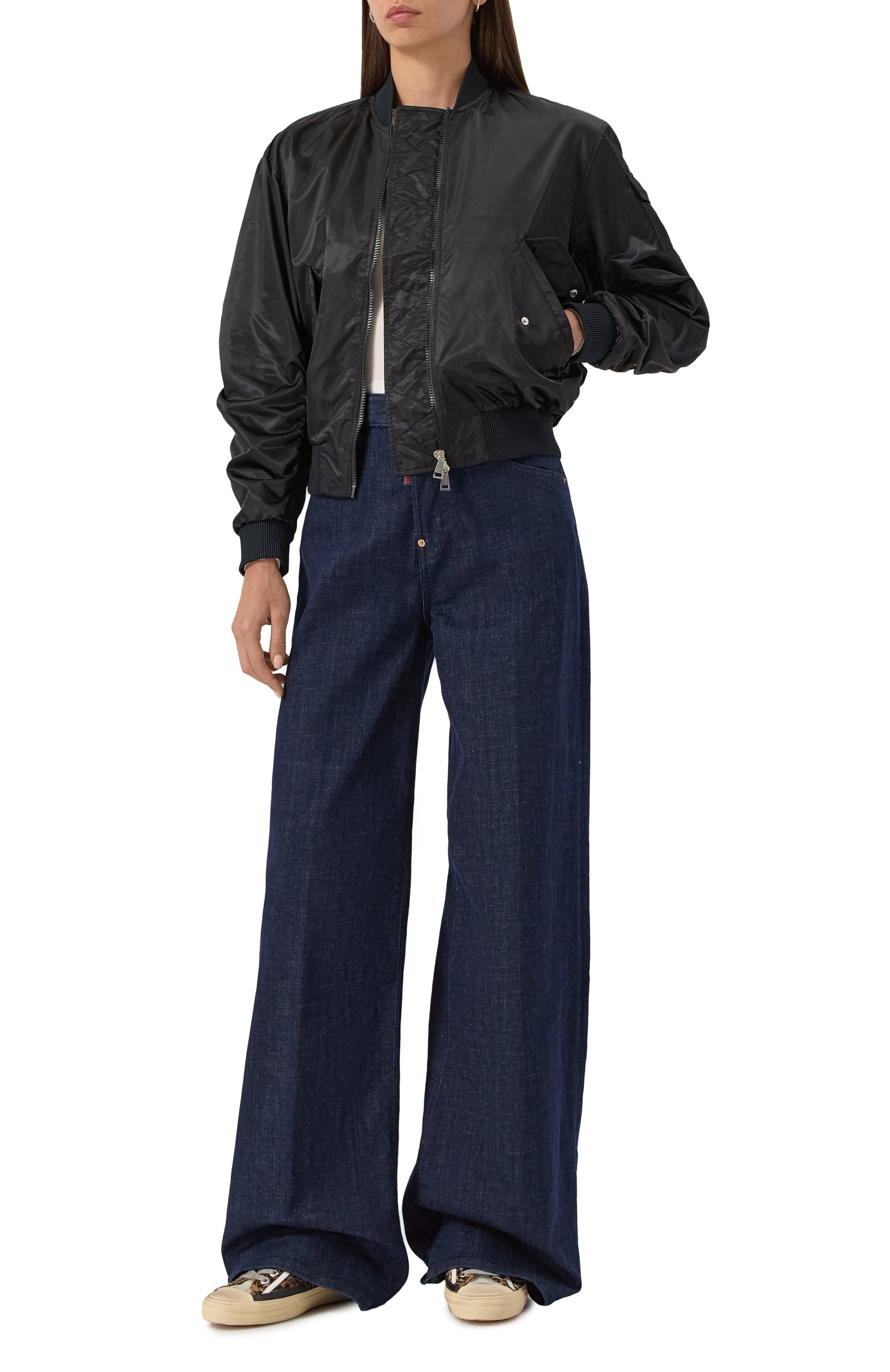 Кожаные кеды v-star GOLDEN GOOSE DELUXE BRAND, арт. GWF00129.F005030, фото 2