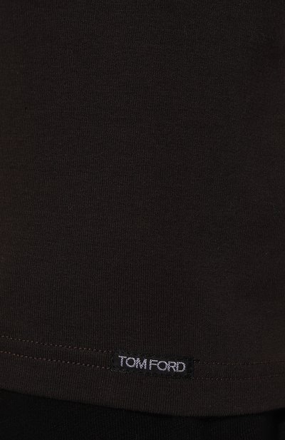 Хлопковая футбо�лка TOM FORD, арт. T4M08104, фото 5