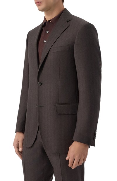 Шерстяной костюм CORNELIANI, арт. 286008/2A17340_SET, фото 2