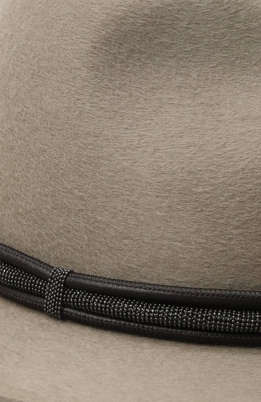 Фетровая шляпа Brunello Cucinelli MCAP90032 Бежевый  MCAP90032 Фото 3