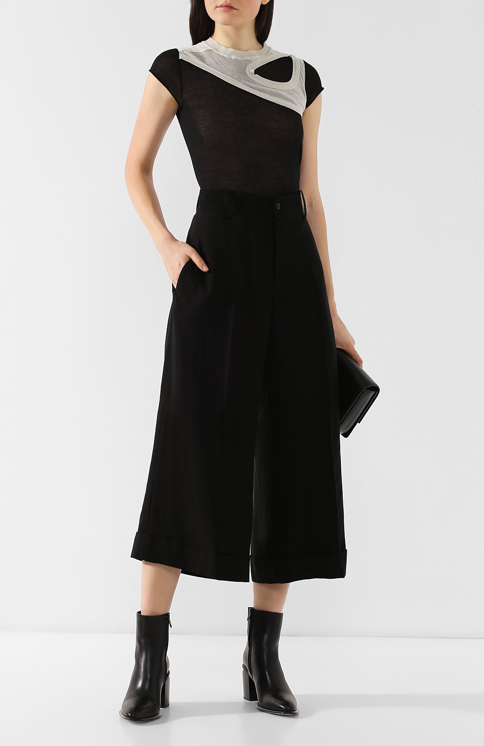 Хлопковый топ RICK OWENS, арт. RP19S6237/UC, фото 2