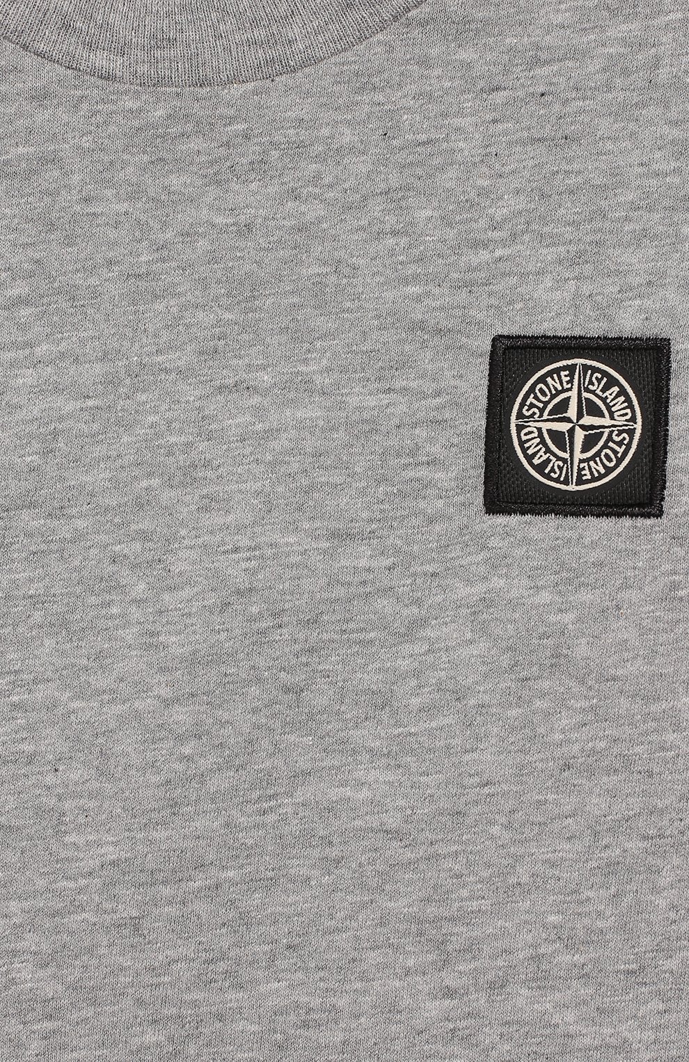 Хлопковая футболка STONE ISLAND, арт. 701620147/4, фото 3