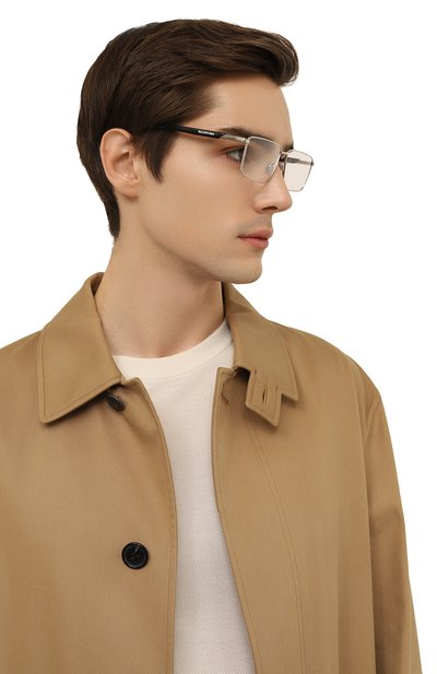 Оправа BALENCIAGA серебряного цвета по цене 39100 руб., арт. BB0247 001, фото 2 Оправа BALENCIAGA, арт. BB0247 001, фото 2