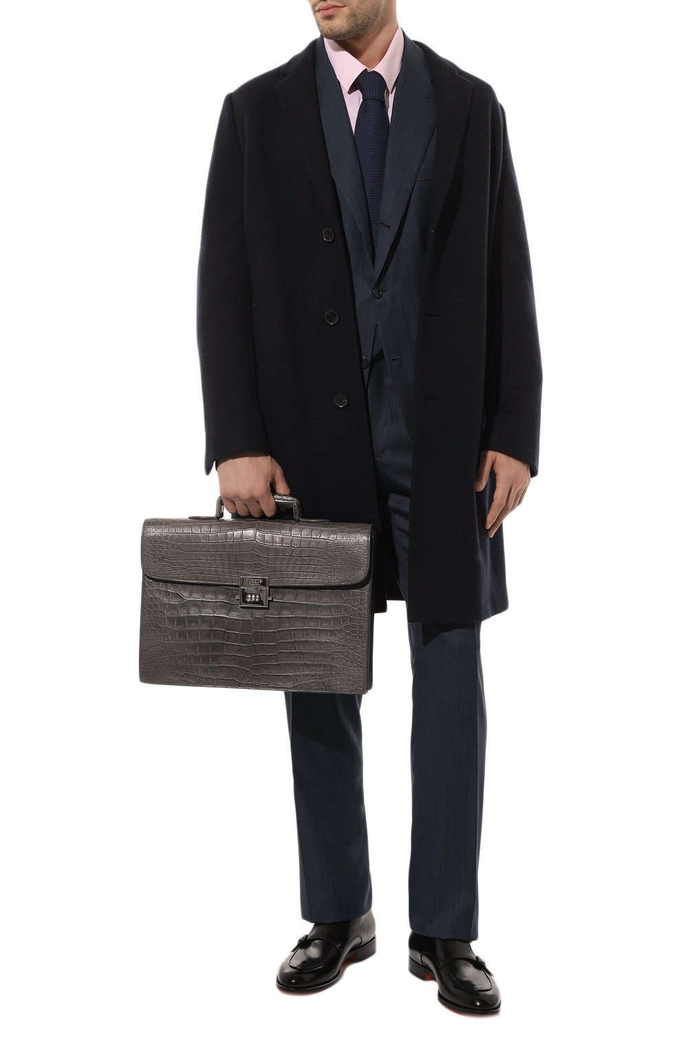 Портфель из кожи крокодила RUBEUS MILANO, арт. 119-2 071116, фото 7