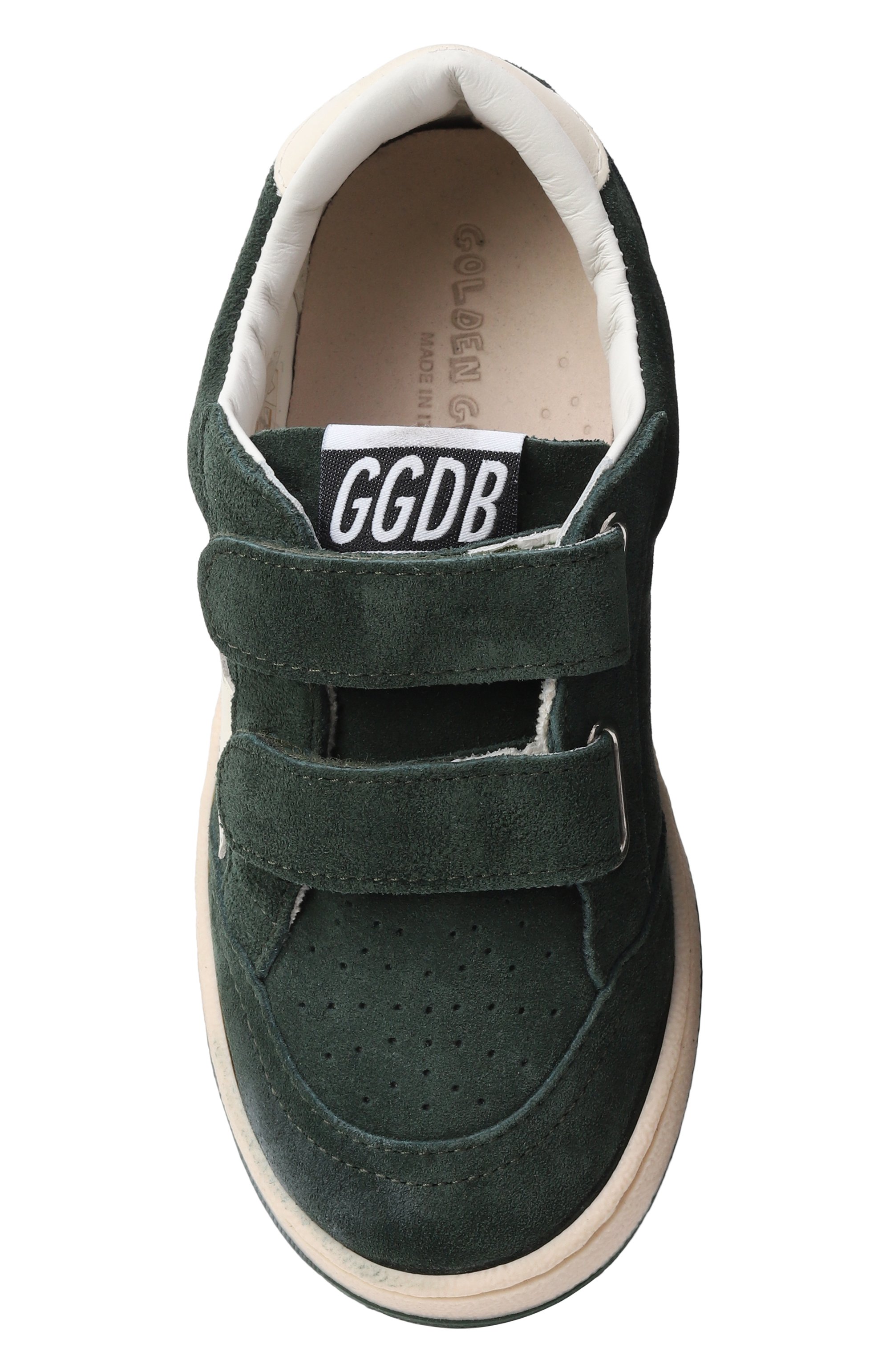 Замшевые кеды ball star GOLDEN GOOSE DELUXE BRAND, арт. GYF00501.F008055, фото 4