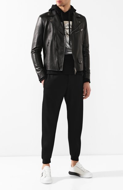 Кожаные кеды FERRAGAMO, арт. Z-07058723E, фото 2