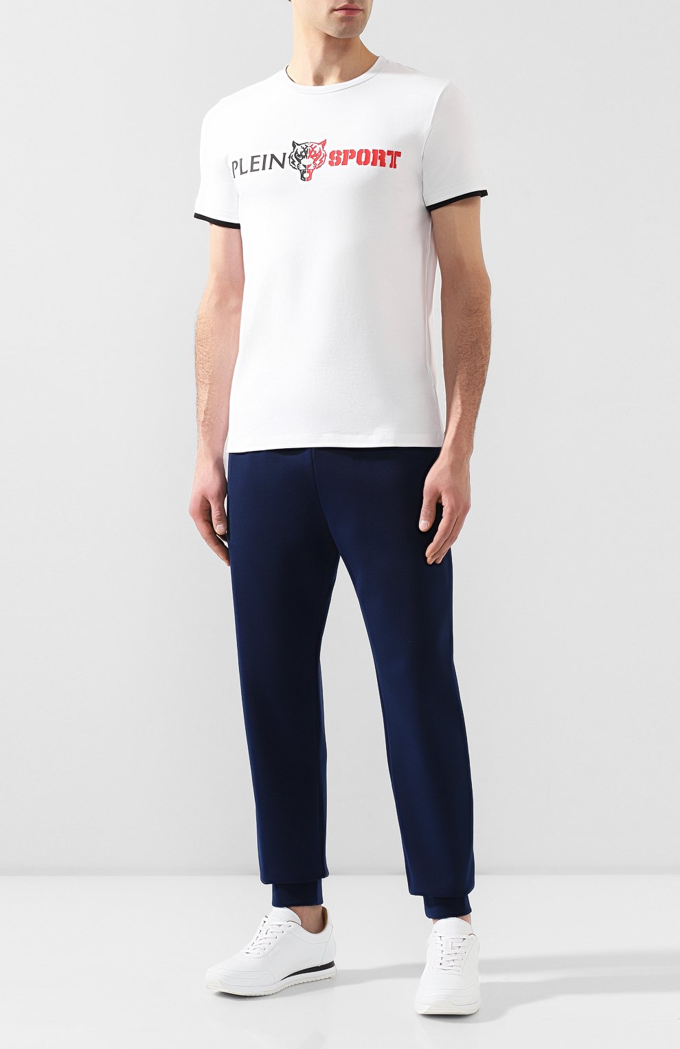 Хлопковая футболка PLEIN SPORT, арт. P19C MTK3398 SJY001N, фото 2