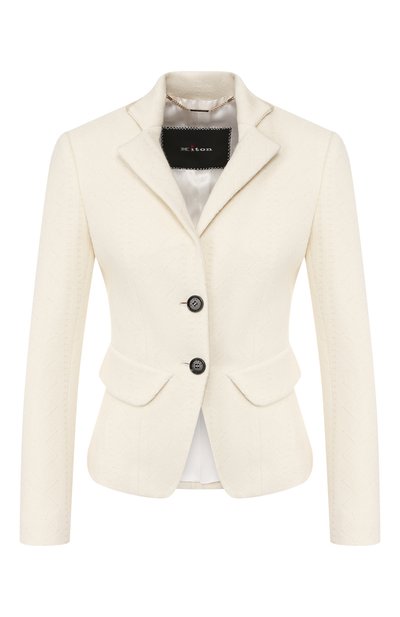 Женский кашемировый жакет KITON, арт. D48508K01S78