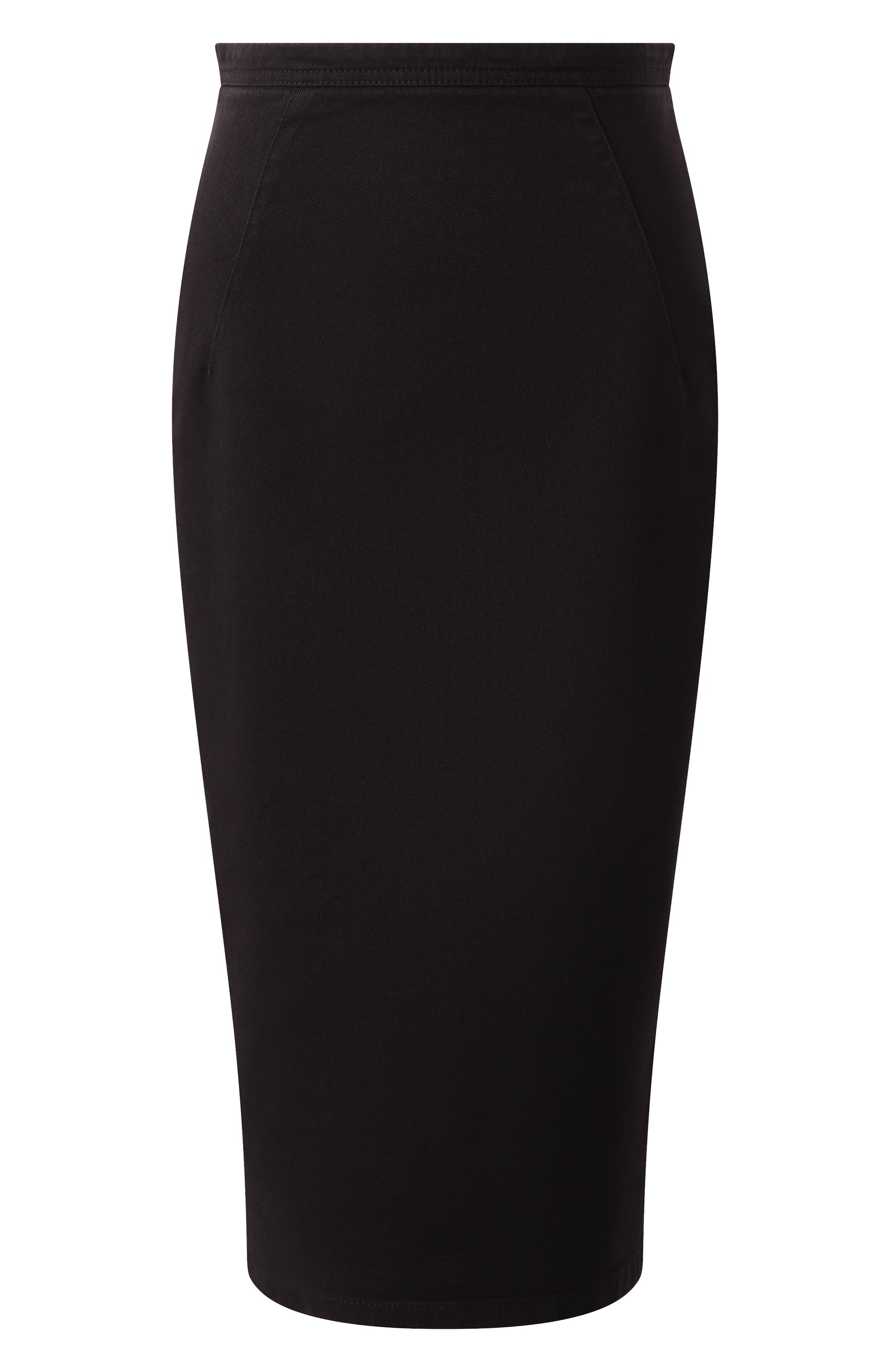 Хлопковая юбка N21 черного цвета по цене 42150 руб., арт. C011/0068, фото 1 Хлопковая юбка N21, арт. C011/0068, фото 1