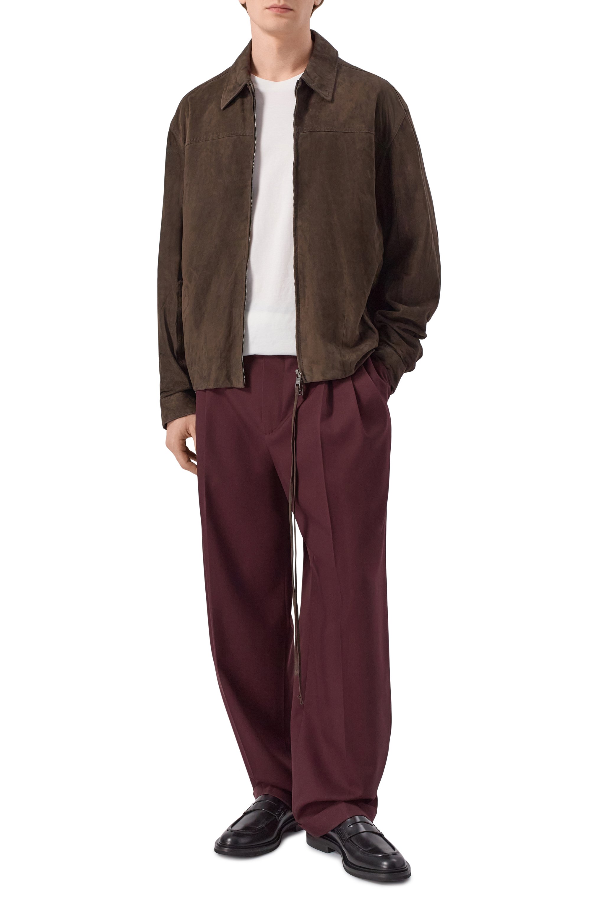 Шерстяные брюки BOTTEGA VENETA, арт. 851380/V6DB0, фото 2