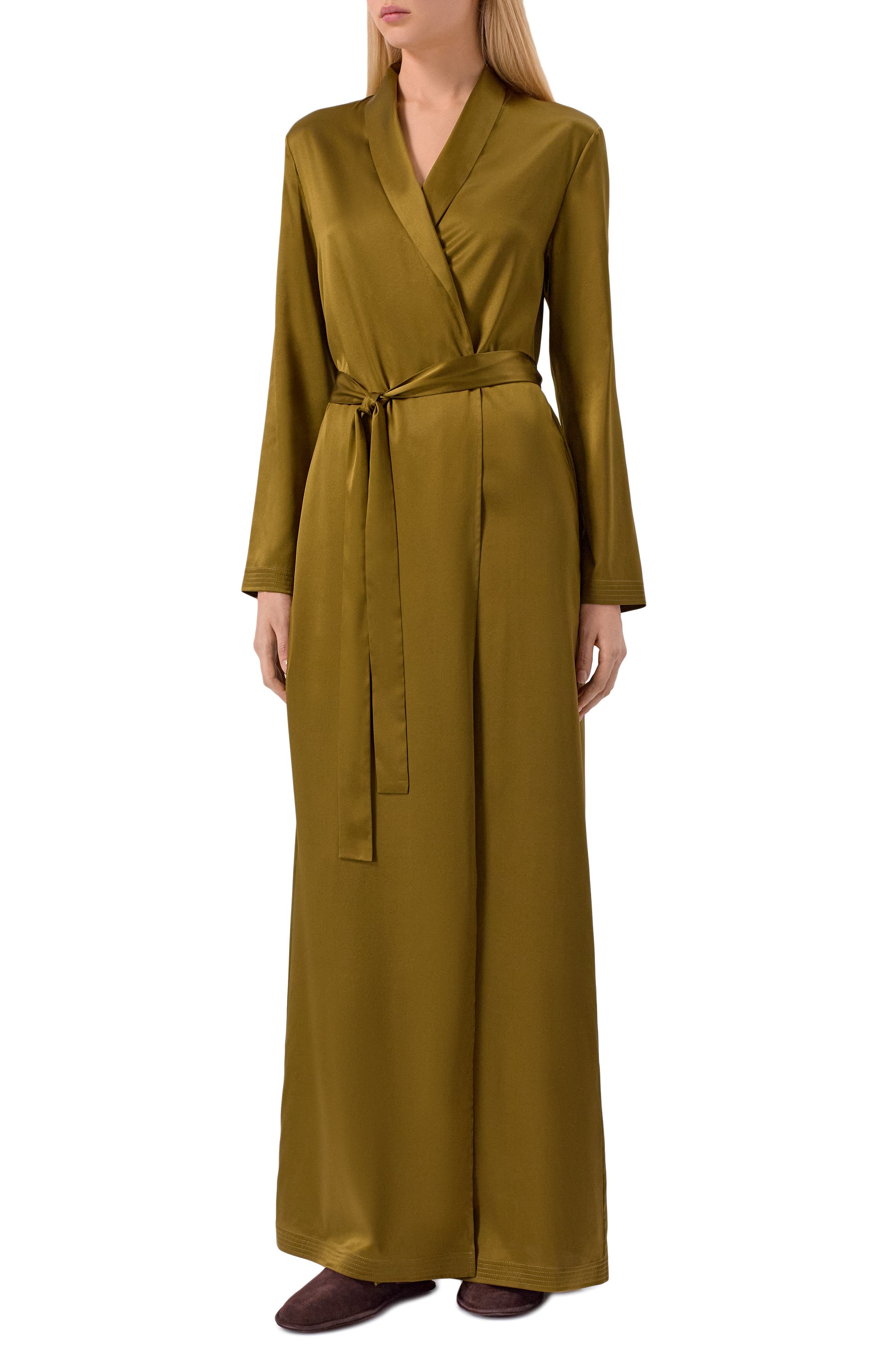 Шелковый халат EDOMO, арт. C011003FW2425, фото 2