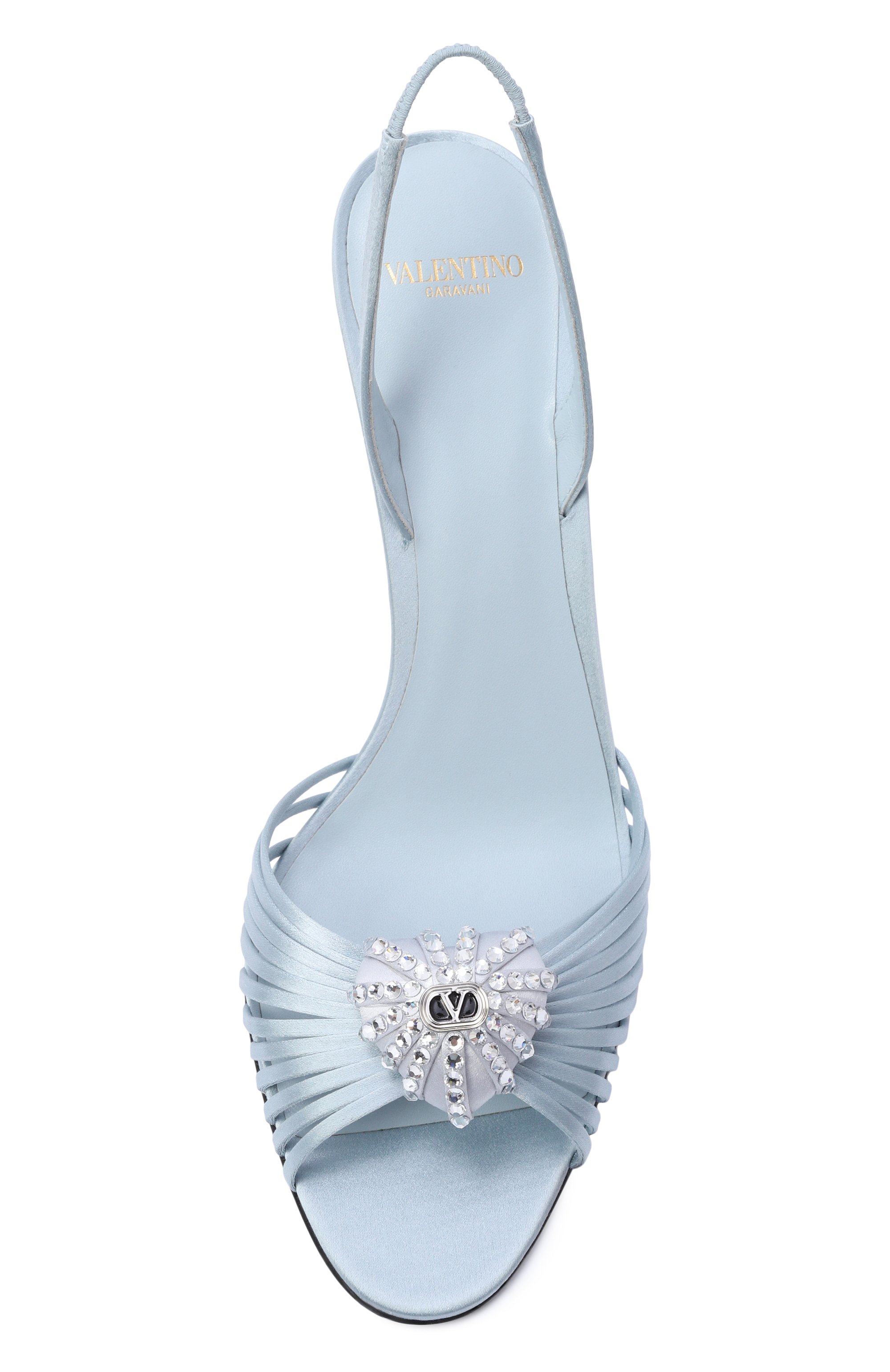 Атласные босоножки coeur royal 85 VALENTINO, арт. 9W2S0LU8/YIP, фото 6