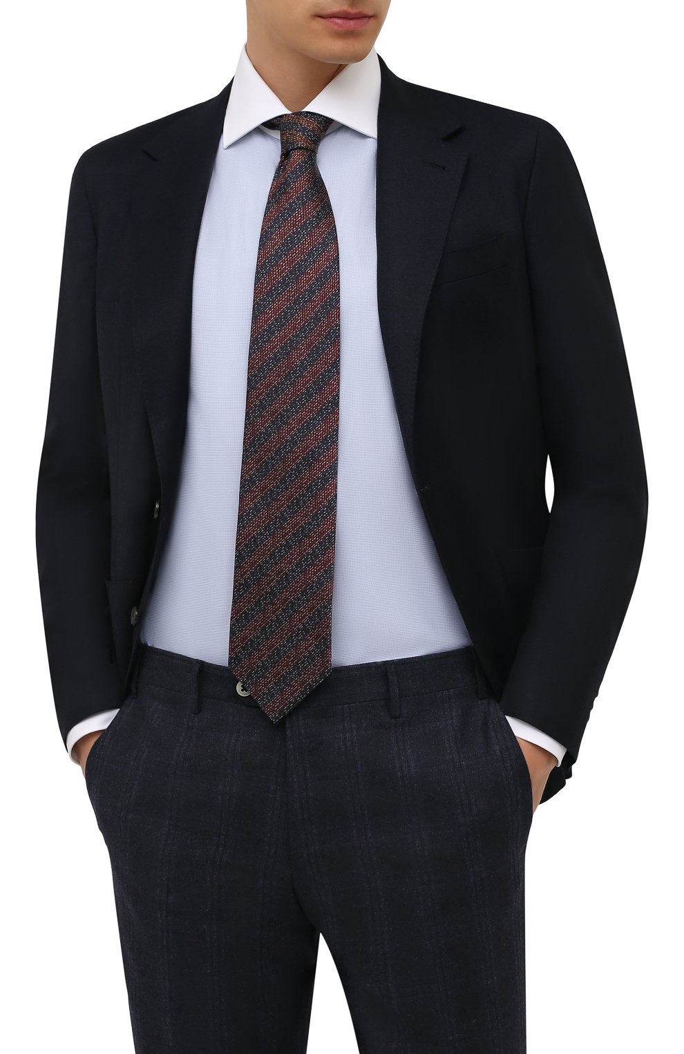 Шелковый галстук ZEGNA, арт. Z2D25T/1XW, фото 2