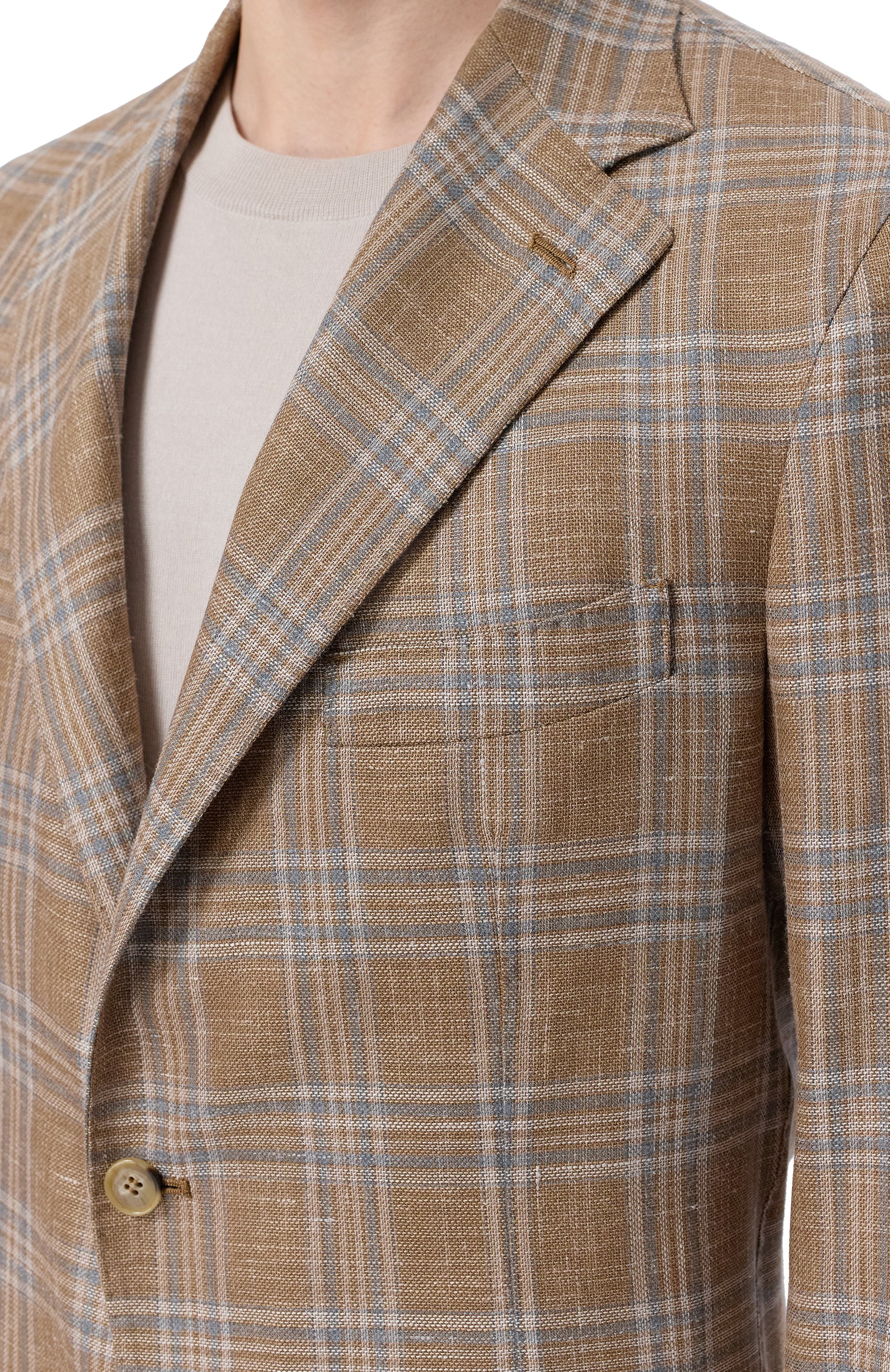 Пиджак из шерсти и шелка ANDREA CAMPAGNA, арт. SALINA/T26125, фото 5