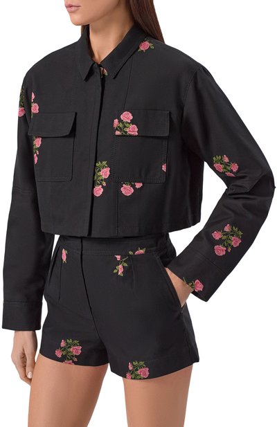 Хлопковая куртка GIAMBATTISTA VALLI, арт. 26SSRVCA6002/24GAB, фото 3