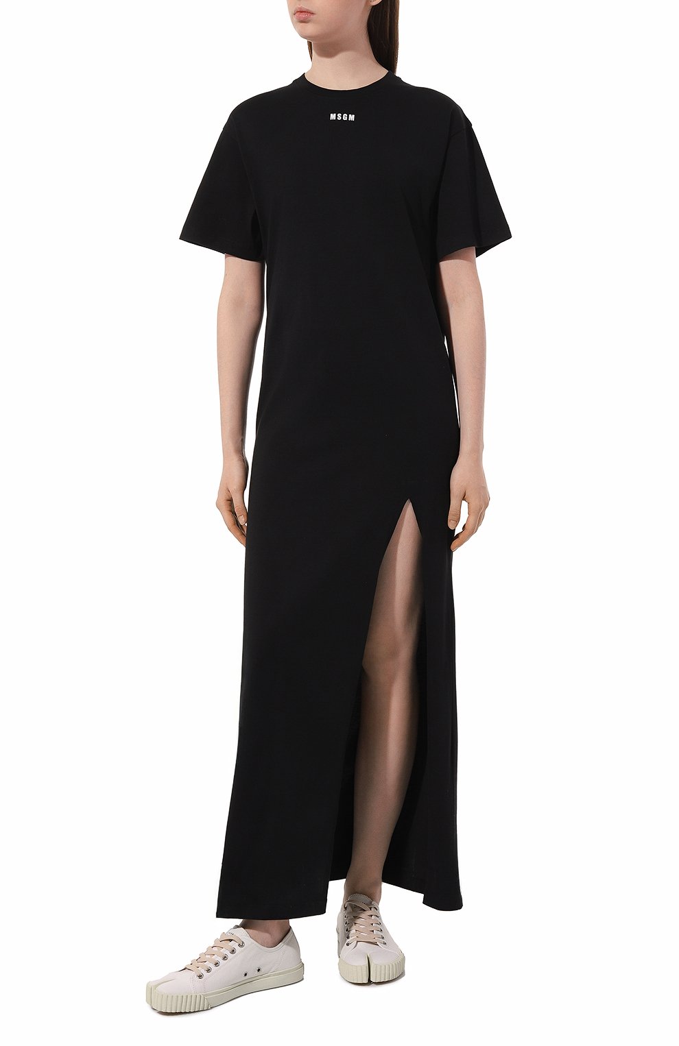 Хлопковое платье MSGM, арт. 3641MDA83/247002, фото 3