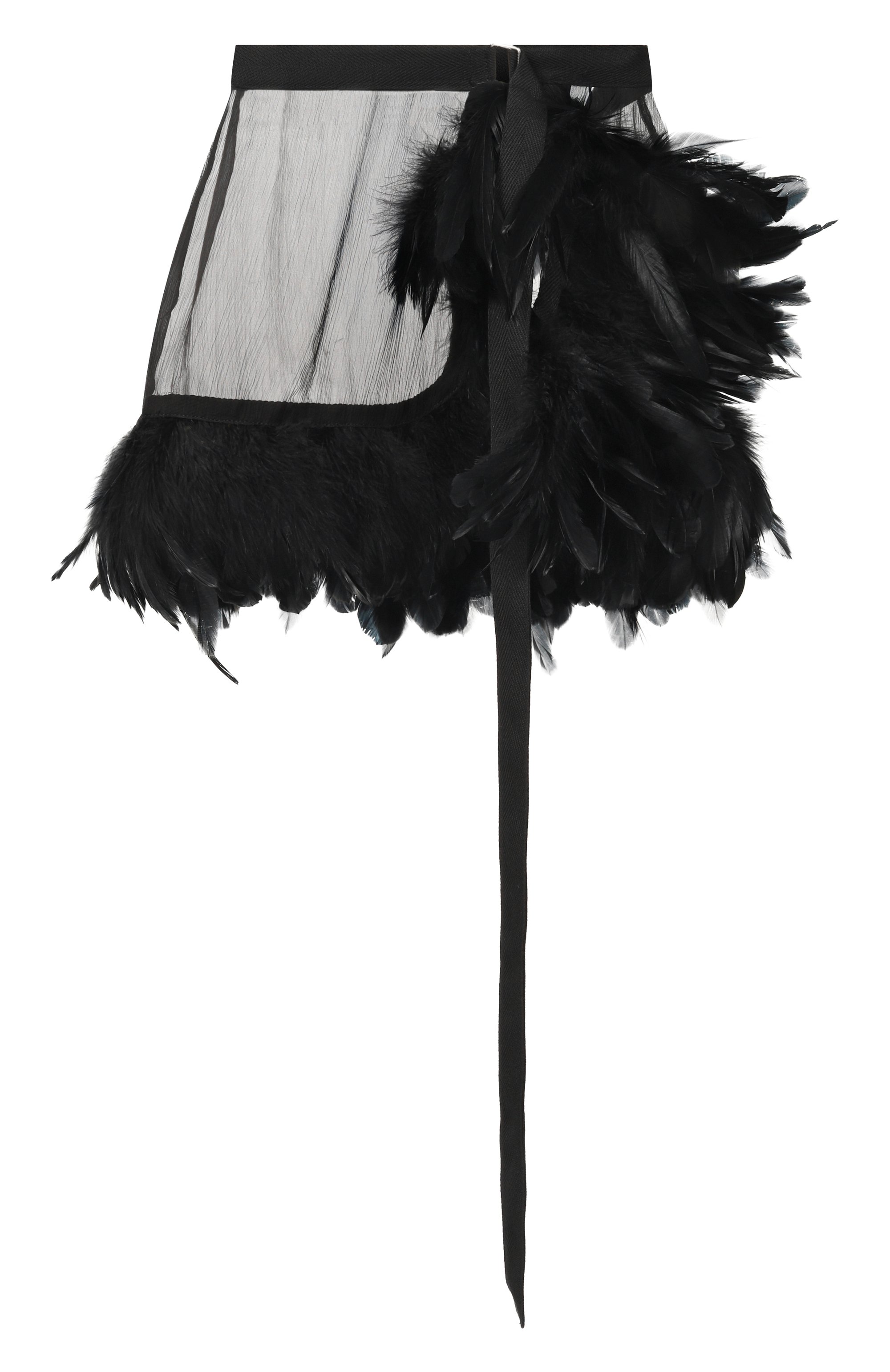 Шелковая юбка-фартук ANN DEMEULEMEESTER, арт. B0013988/FA732, фото 1
