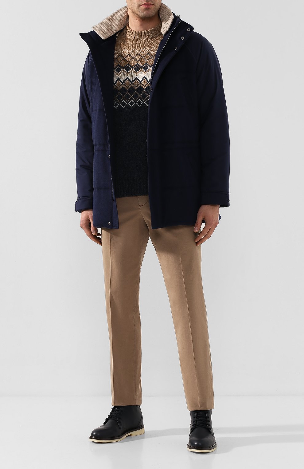 Кашемировый свитер LORO PIANA, арт. FAI8869, фото 2