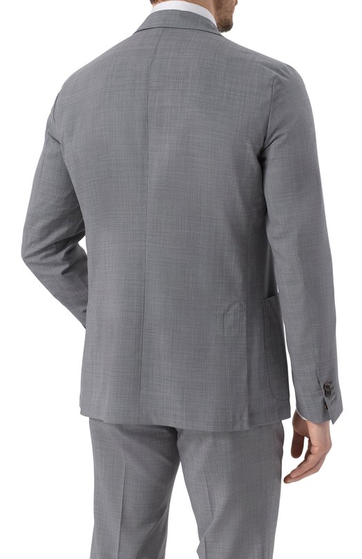 Шерстяной костюм Corneliani 25X007-2517446_SET Серый  25X007-2517446_SET Фото 5