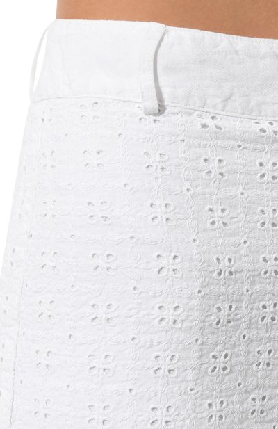 Льняные шорты 120% LINO, арт. 31ALIW290R/000G245/000, фото 5