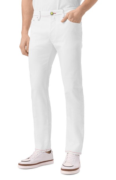 Джинсы bard JACOB COHEN белого цвета по цене 61500 руб., арт. JUM_QM004 G02 S3848 L1, фото 3 Джинсы bard JACOB COHEN, арт. JUM_QM004 G02 S3848 L1, фото 3