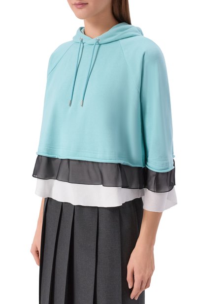 Комбинированное худи UNDERCOVER, арт. UP1F1809, фото 3