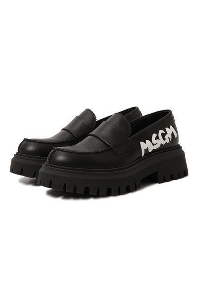 Кожаные лоферы MSGM KIDS, арт. 76260/28-35