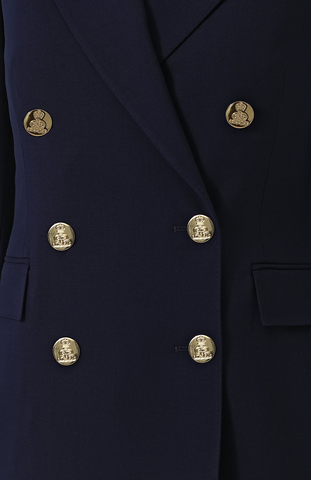 Шерстяной жакет RALPH LAUREN темно-синего цвета по цене 207000 руб., арт. 290625532, фото 5 Шерстяной жакет RALPH LAUREN, арт. 290625532, фото 5