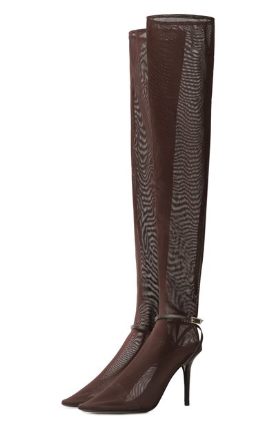 Женские текстильные ботфорты edith 95 ALEVI MILANO, арт. L26S9001.R.0116452/NET