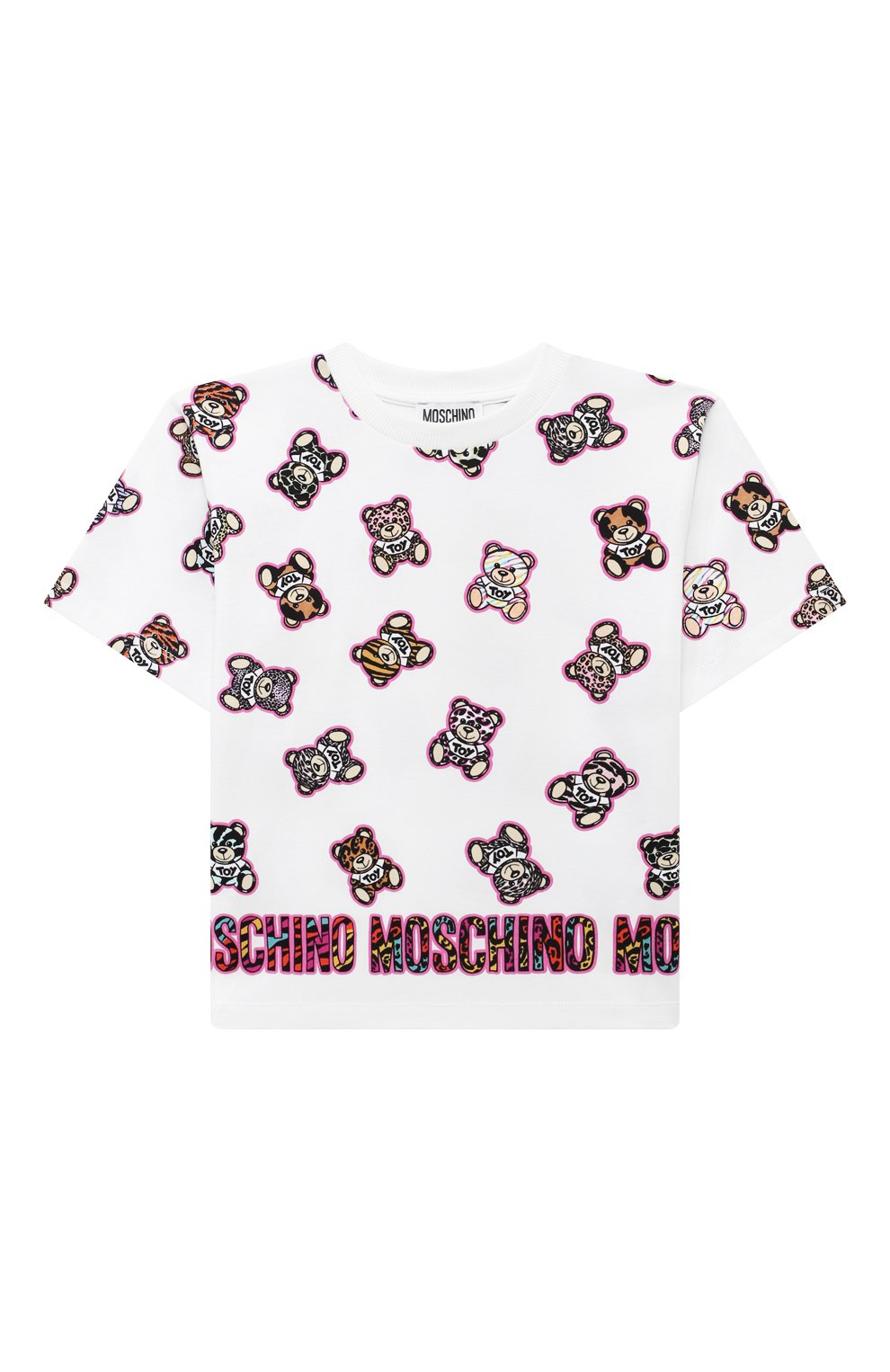 Хлопковая футболка MOSCHINO, арт. HAM060/LBBD6/10-14, фото 1