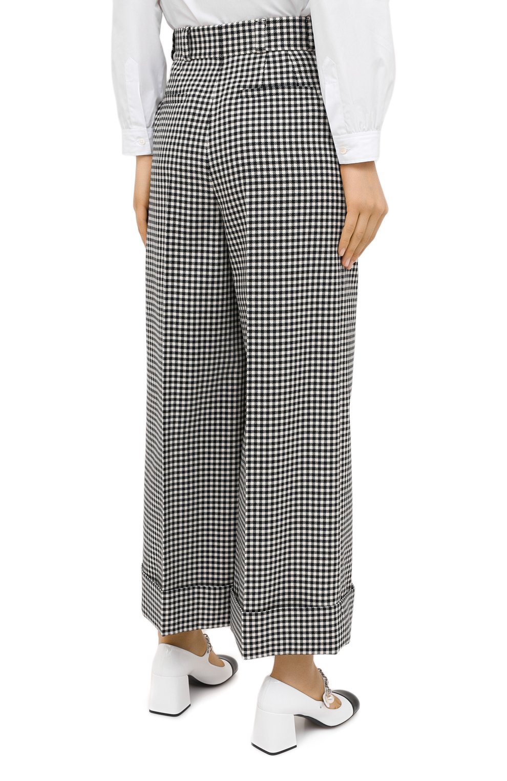 Шерстяные брюки MIU MIU, арт. MP1368-1V7W-F0002, фото 5