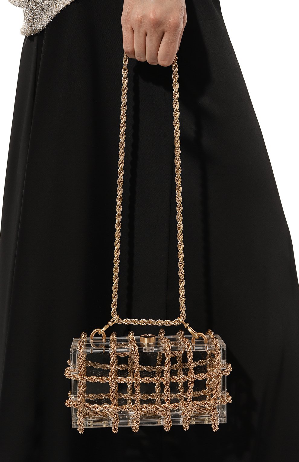 Клатч bess CULT GAIA прозрачного цвета по цене 56300 руб., арт. SH1815, фото 2 Клатч bess CULT GAIA, арт. SH1815, фото 2