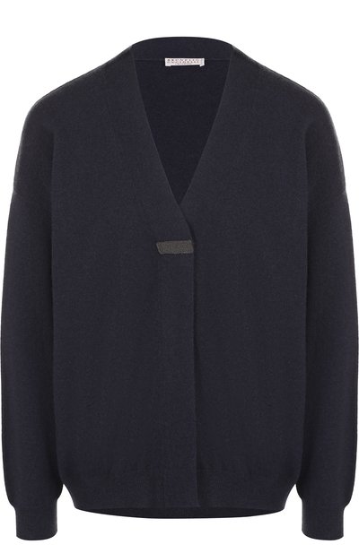 Женский однотонн ый кашемировый кардиган BRUNELLO CUCINELLI, арт. M12146206
